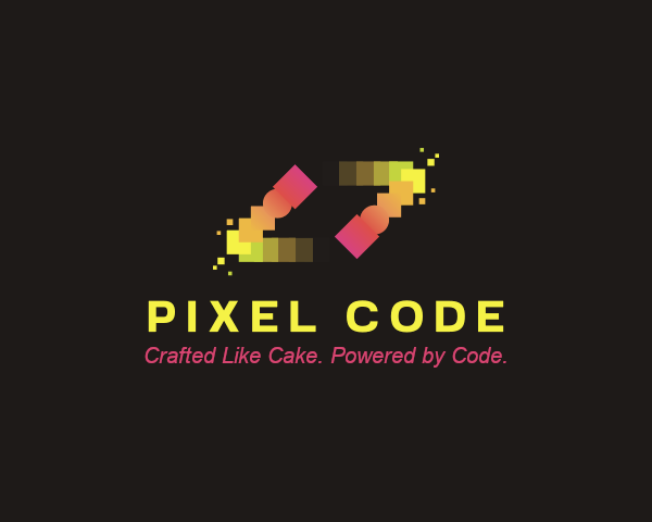 Pixel Code Logo